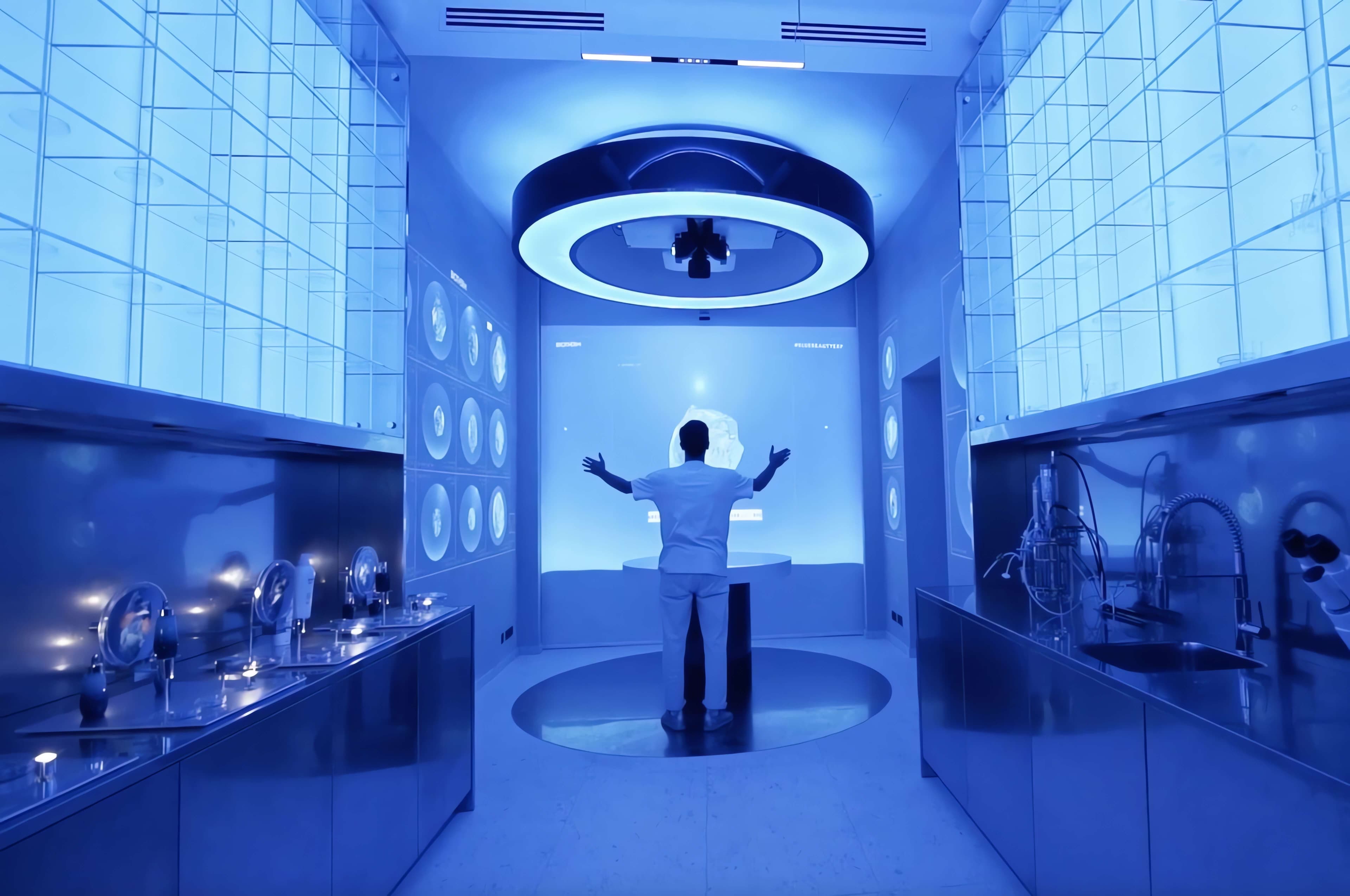 Blue beauty lab